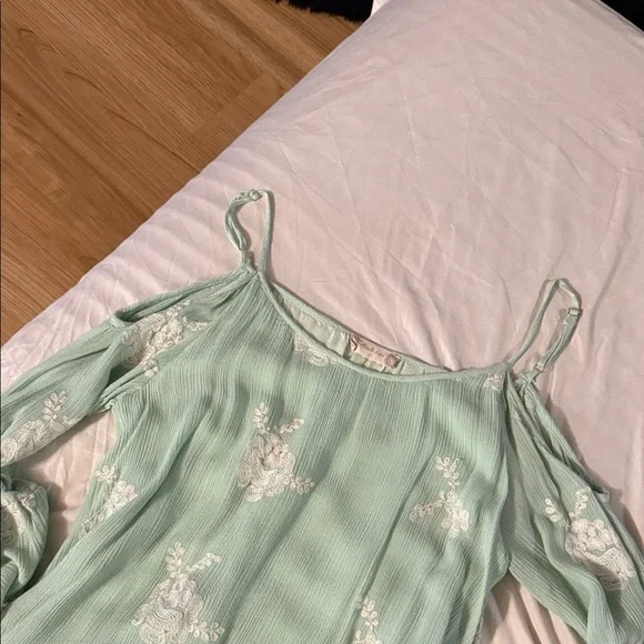 Altrd State Mint Green Floral Women's Top - Picture 5 of 5
